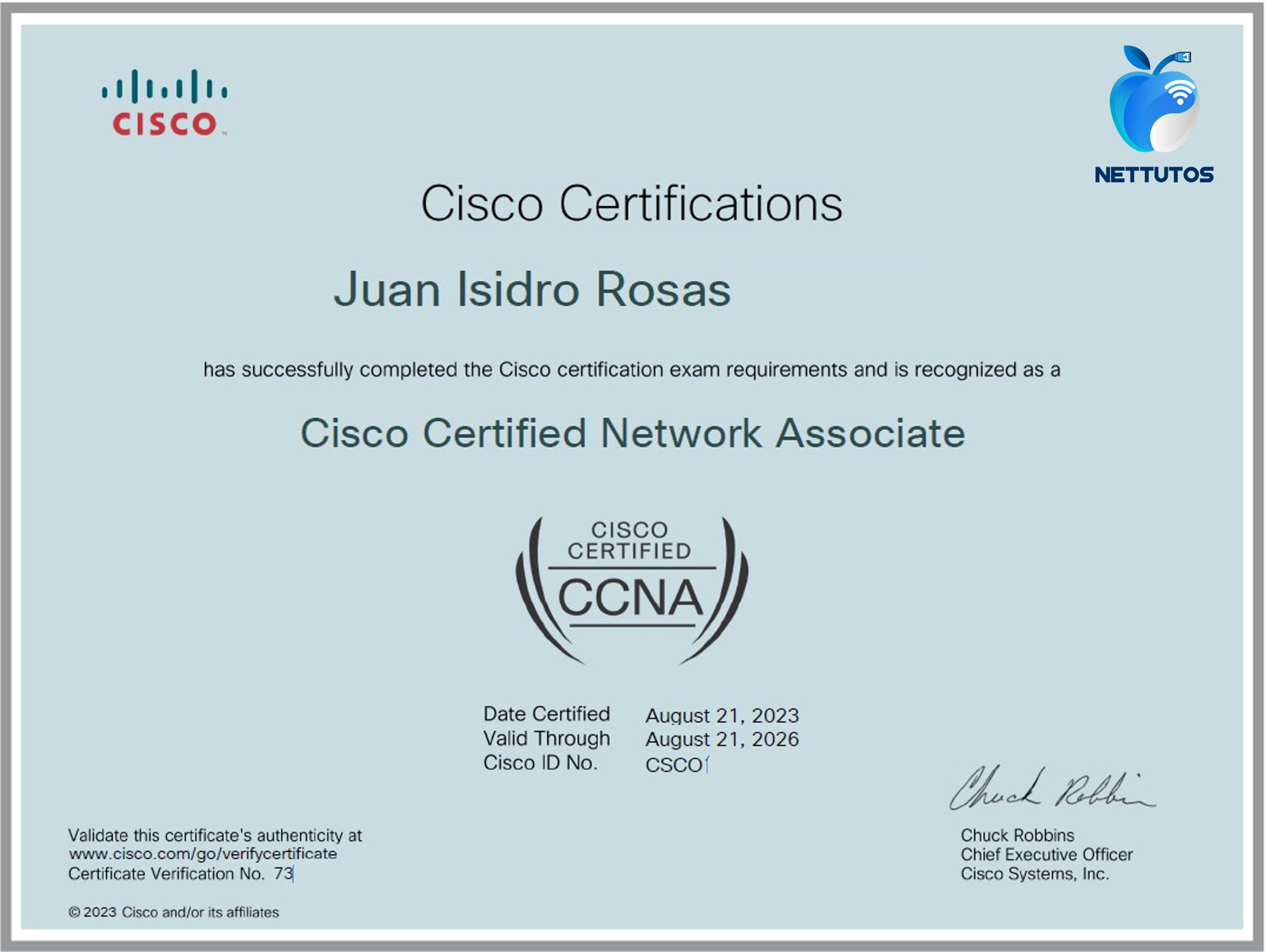 Certificado Security+ - Alumno 12