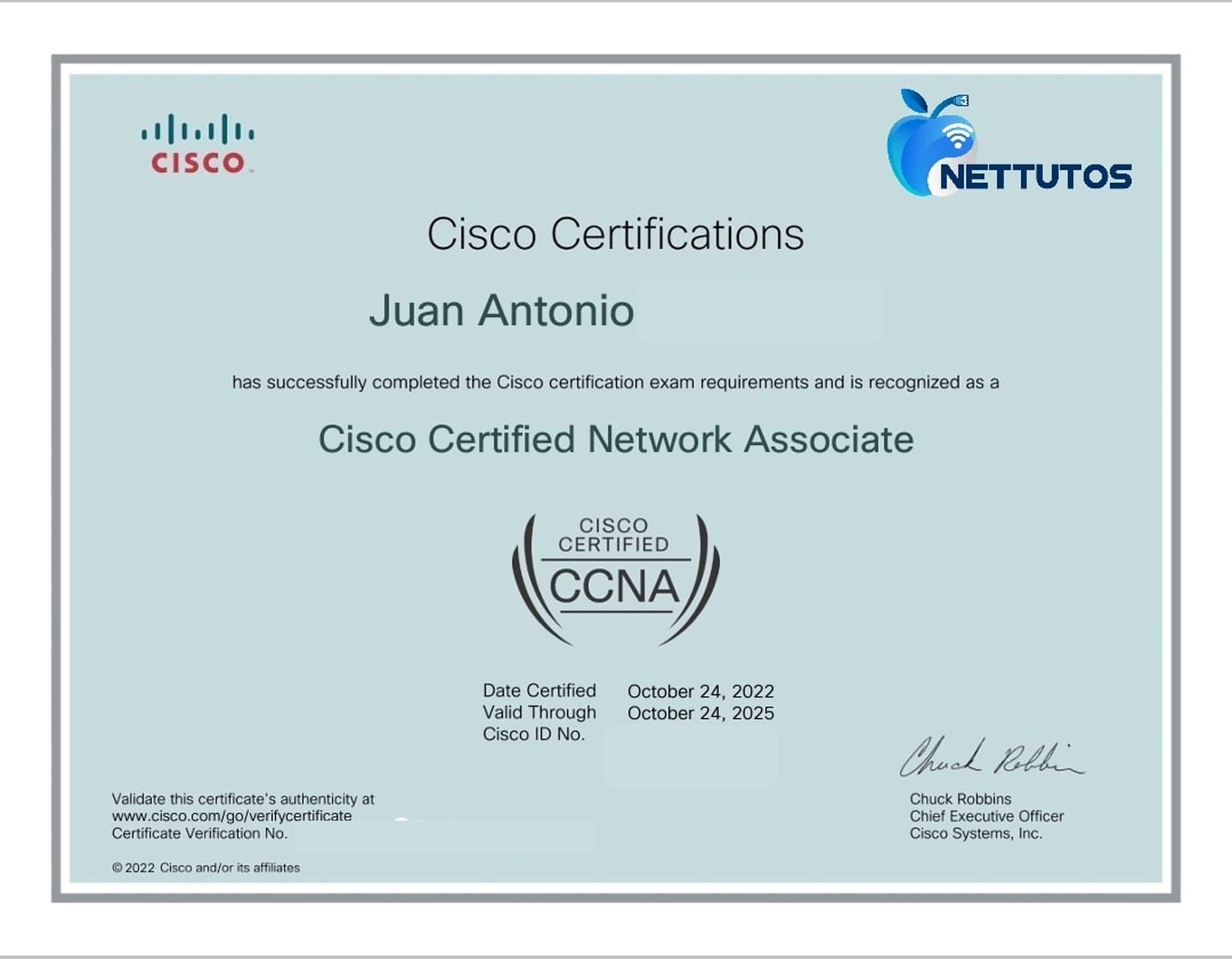 Certificado CompTIA - Alumno 7